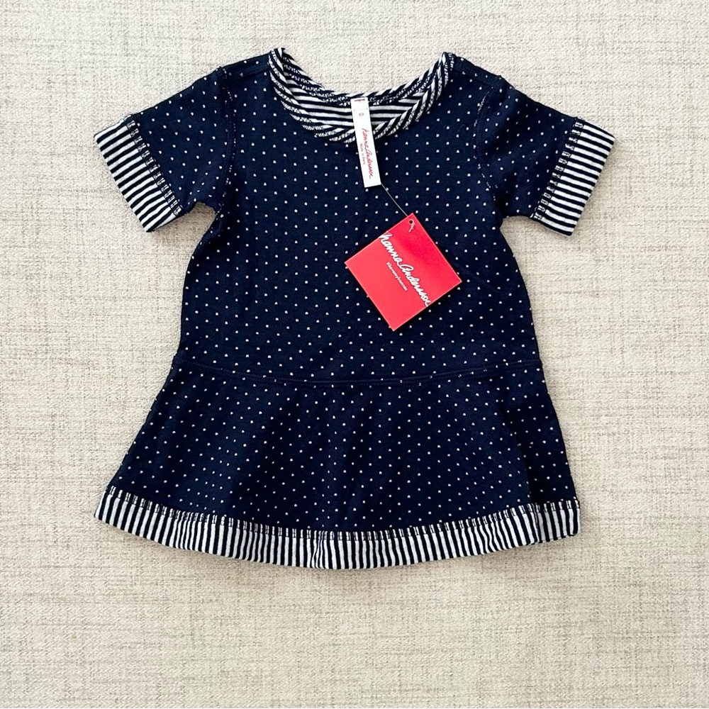 NWT Hanna Andersson Baby Girls Dress Size 3-6 Months